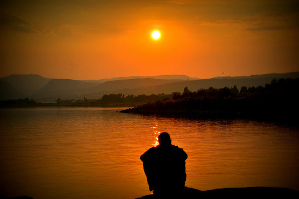 A man having to self reflect for his personal growth to find out what he can and must know