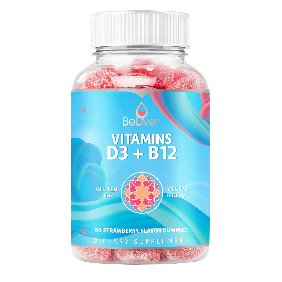 D3 + B12 Gummies - Vegan Friendly