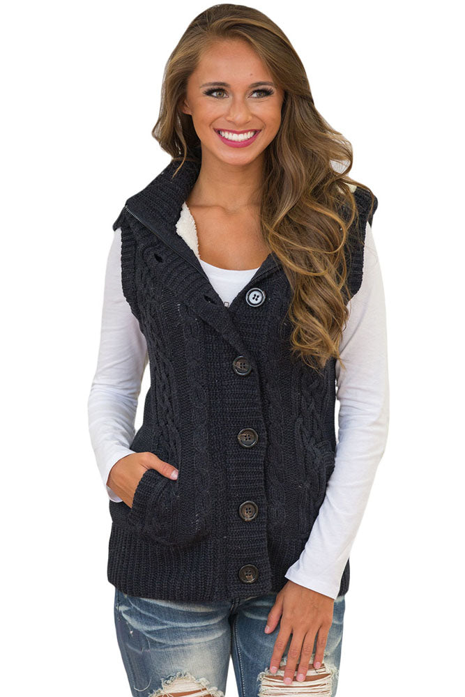 womens sweater vest cardigan