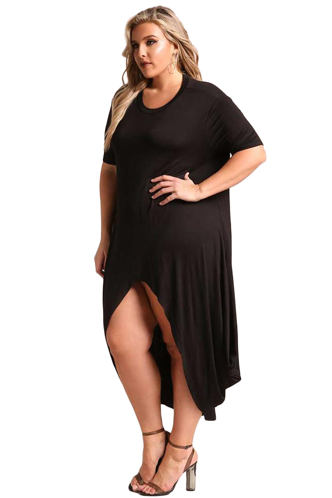 sexy black dresses for plus size women