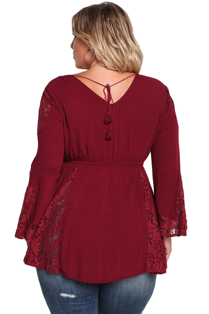 babydoll plus size tops