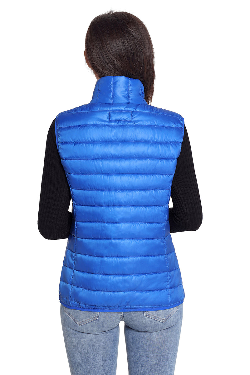 Sexy Royal Blue Quilted Cotton Down Vest – SEXY AFFORDABLE CLOTHING