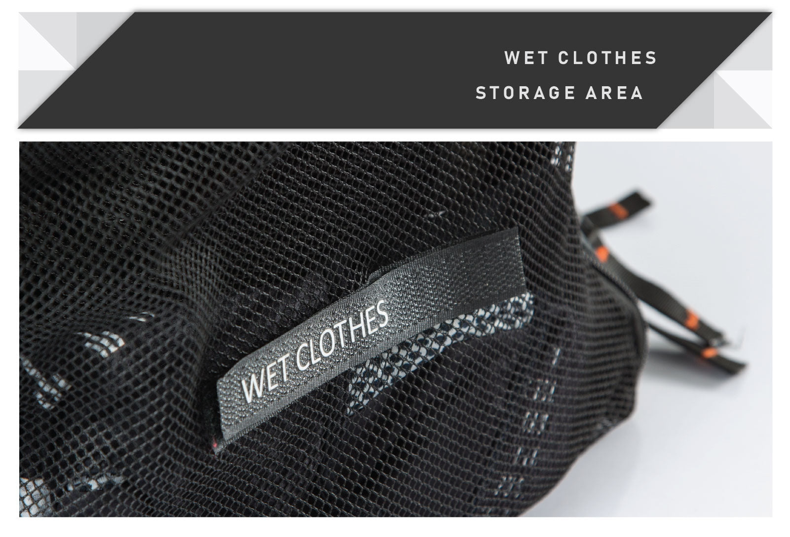 wet clothes storage area