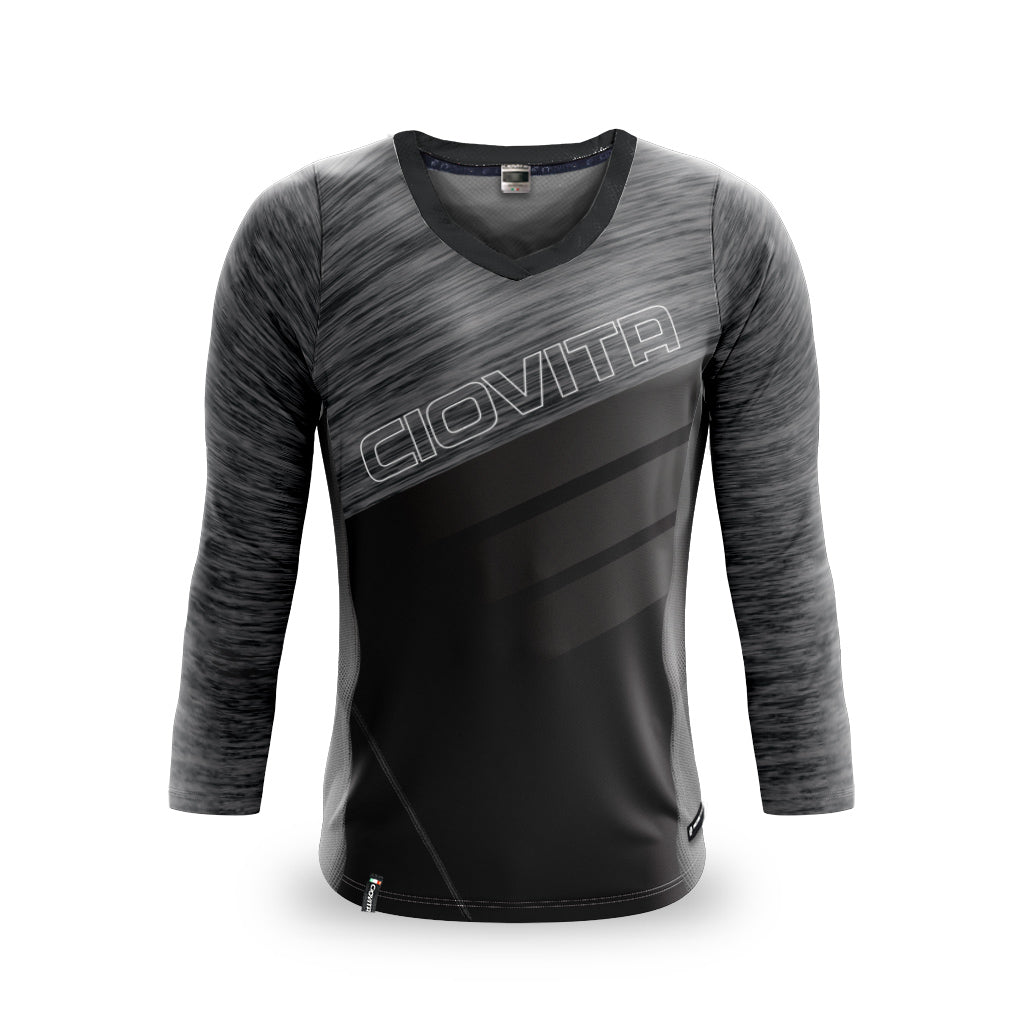 Download Men's Aria Long Sleeve Trail Cycling Jersey - CIOVITA