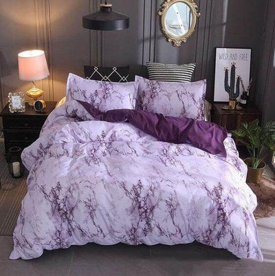 Marble Duvet Cover Set A T Creative