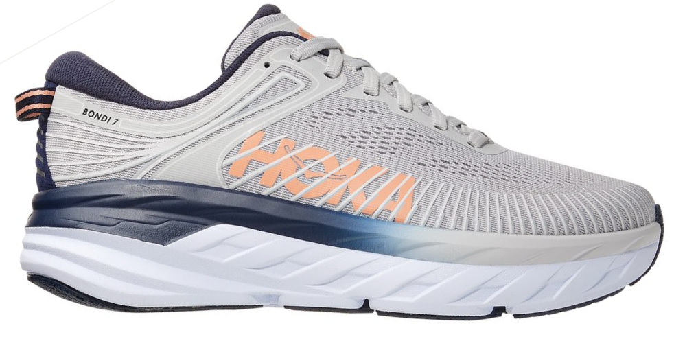 hoka one one bondi 6 lunar rock