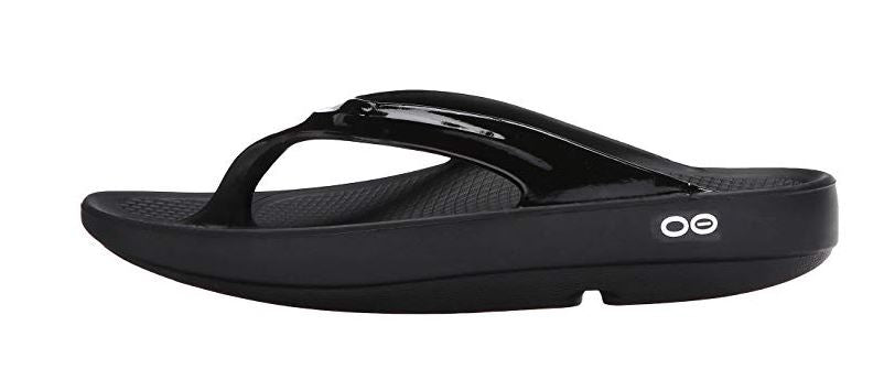 Oofos Oolala Women's Flip Flop (Black 