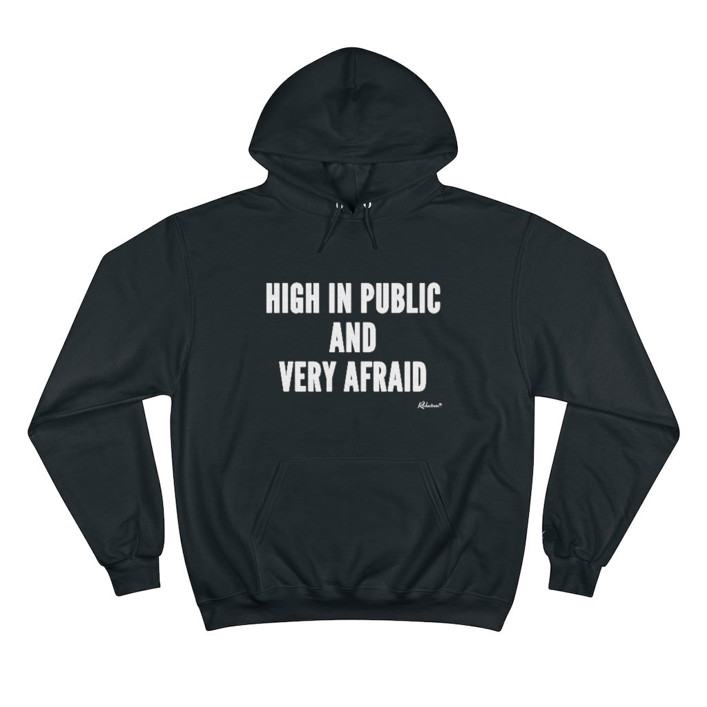 "High in Public and Very Afraid" Hoodie Sweatshirt - Shop Reductress product image