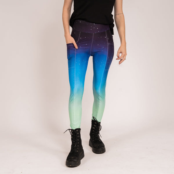 Svaha Constellation Glow-in-the-Dark Pocket Leggings L