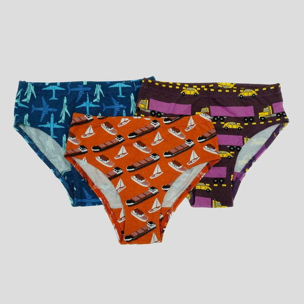 Kids Organic Cotton Underwear, Dinosaur, Girls Underwear, Boys