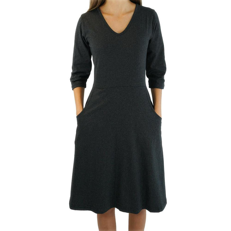 fit flare dress with pockets