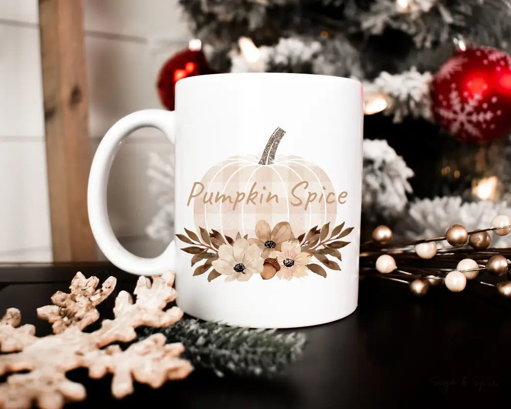 Pumpkin Spice Ceramic Mug