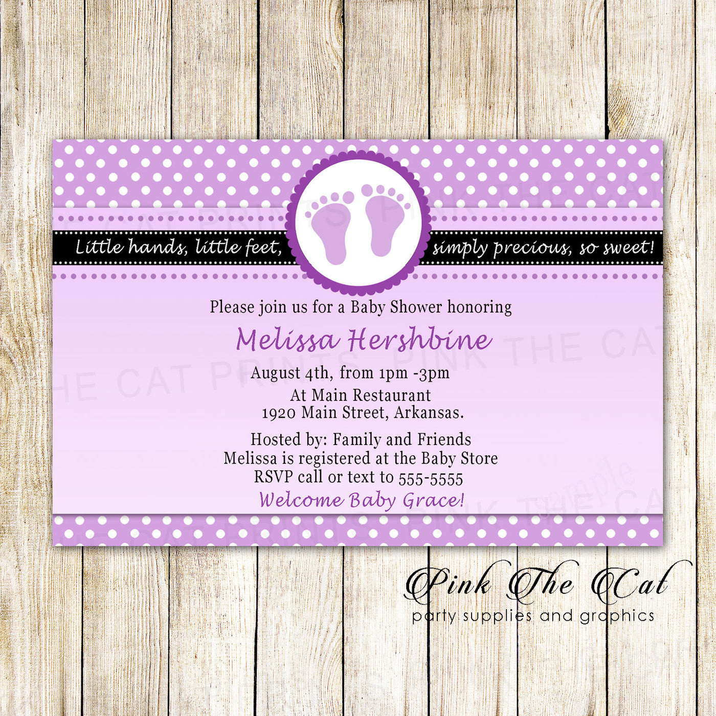 welcome home baby shower invitations