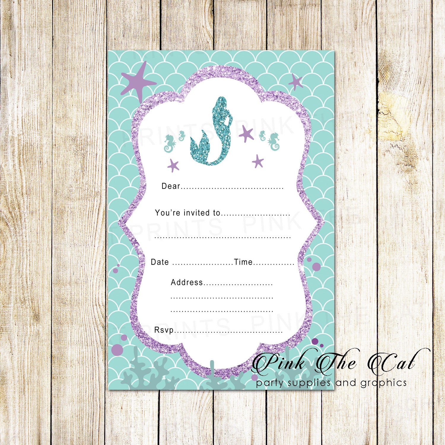 30 printed cards blue boy vintage baby shower invitations fill in