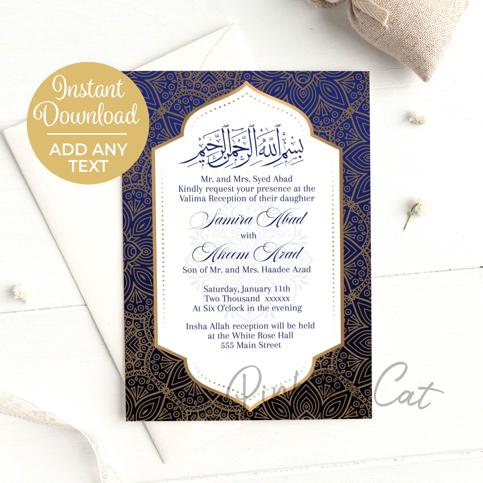 nikah-walima-ceremony-invitations-muslim-wedding-cards-gold-blue-pink-the-cat