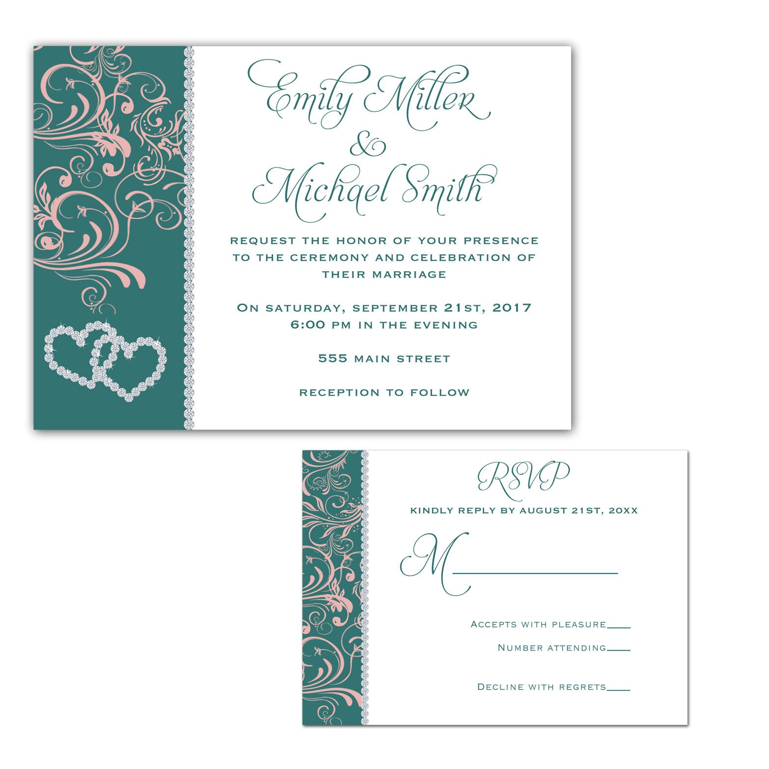 Tiffany Blue 5x7 Cardstock For Invitations 