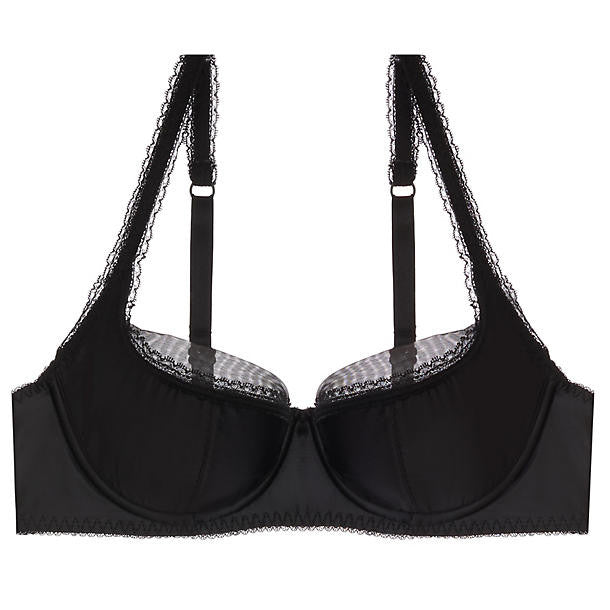 Sheer Witchery Satin Balconette Bra – Journelle