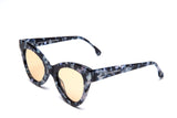 Cat Eye Style Magnetic Blue Marble Supernormal Sunglasses