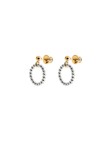 Champagne Circle Earrings
