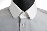 DAFOE Gray Modern Mens Shirt