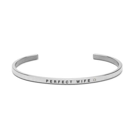 PERFECT WIFE Bracelet Silver