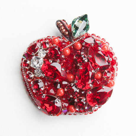 Brooch Apple