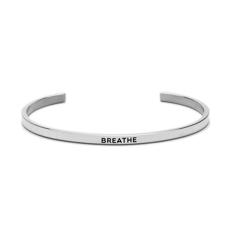 BREATHE Bracelet Silver