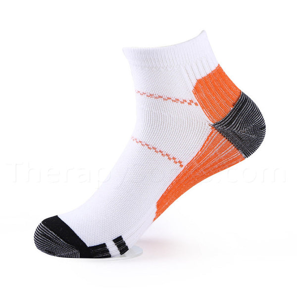 Compression Ankle Socks for Plantar Fasciitis | TherapySocks.com