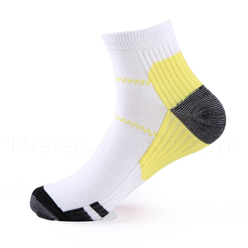 Compression Ankle Socks for Plantar Fasciitis | TherapySocks.com