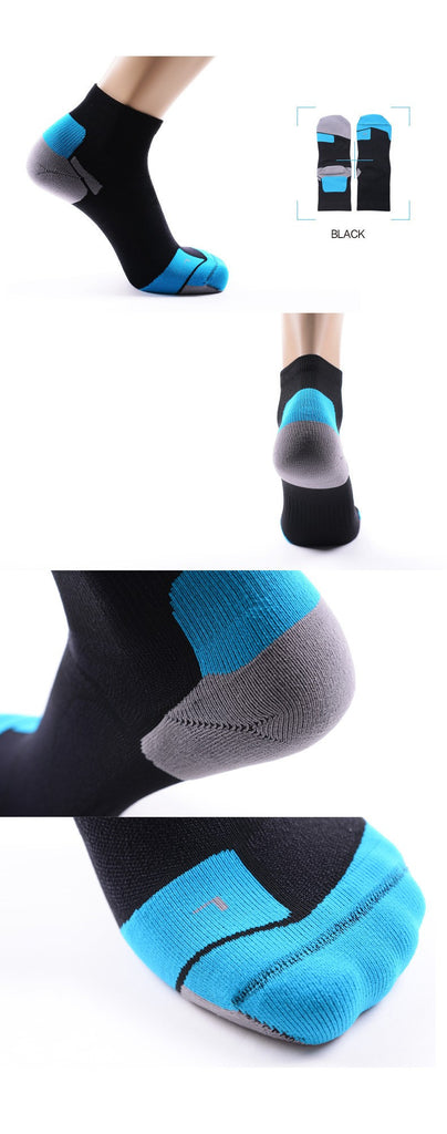 3 Pair CoolMax Compression Sports Socks | TherapySocks.com