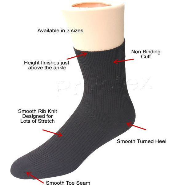 SLIM FIT Far Infrared Socks | TherapySocks.com