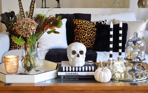 halloween themed coffee table