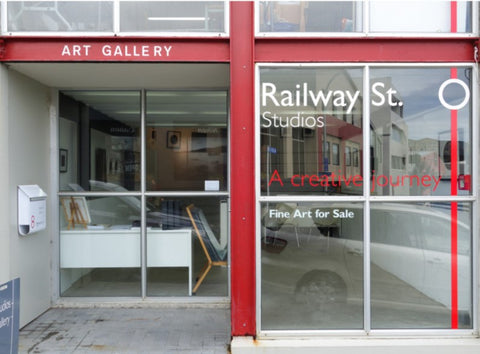 Railway Street Gallery contemporary fine art for sale Auckland art gallery 