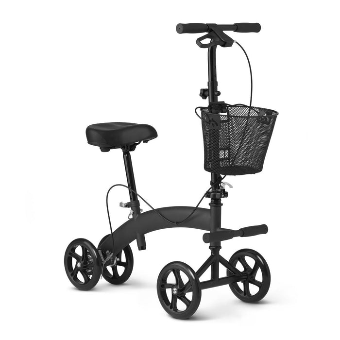 Manual Seated Scooter with Footrest and Basket — Las Vegas Mobility Store