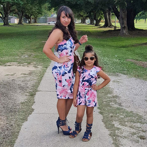 mommy daughter rompers