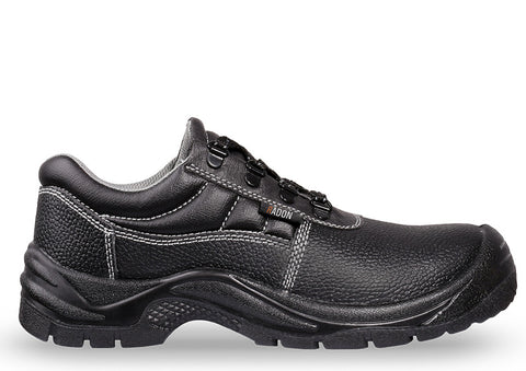 Titan Radon Black Leather Safety Shoe SBP ( Radon ) - Forum Safety Footwear