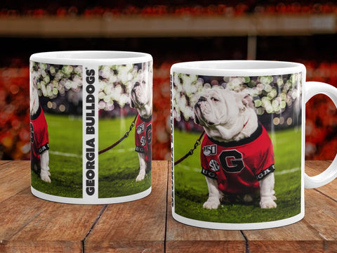 Georgia Bulldogs Coffee Mug Baby Yoda UGA Gift - Personalized Gifts:  Family, Sports, Occasions, Trending