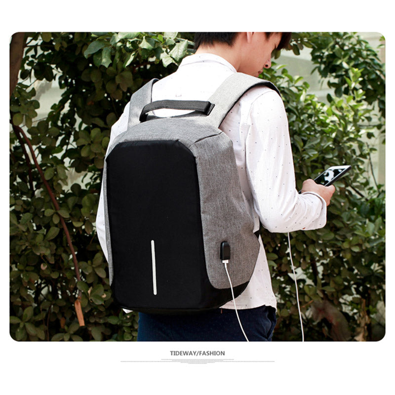 anti theft usb charging backpack