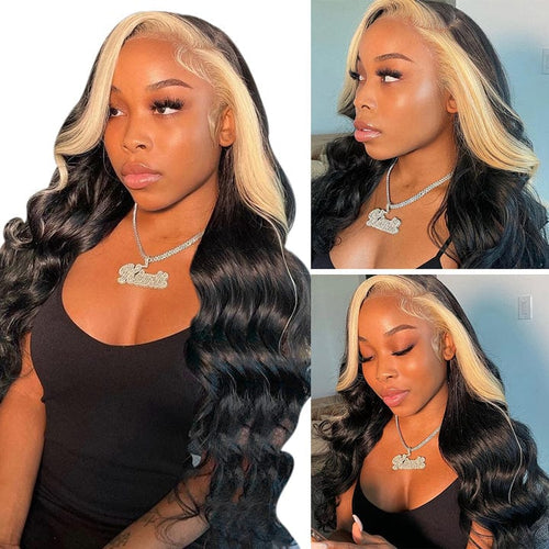 Grade 10A Rich Brown Color #30B Body Wave Pre Plucked Middle Lace