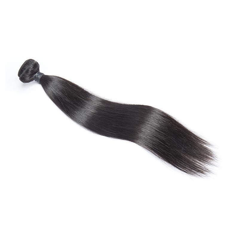 Queen Hair Inc Grade 10A+ Virgin Hair 3/4 Bundles with 4*4 Lace Closure Straight