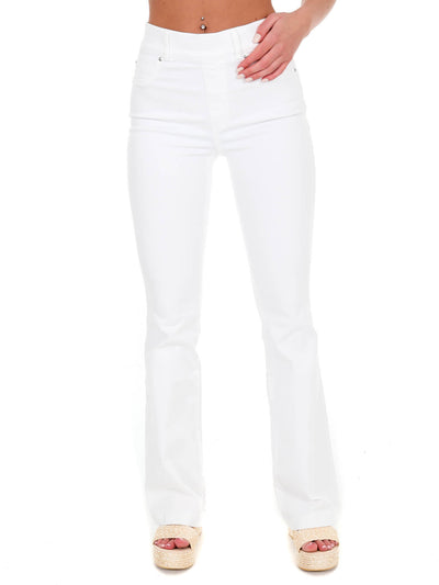 Flare Jeans White - SPANX – Jackie Z Style Co.