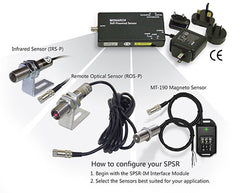 SPSR is compatible with Monarch's IRS-p, ROS-p and MT-190 sensors.