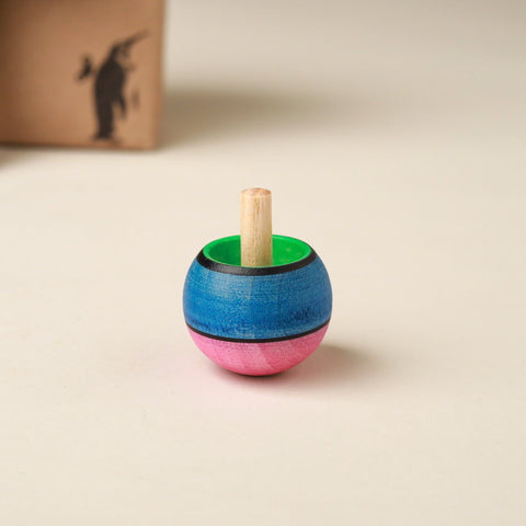 Trumpo Wooden Spinning Top | Small