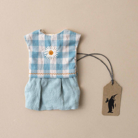 Matchbox Mouse Medium Outfit  Blue Striped Pajamas & Sleeping Mask –  pucciManuli