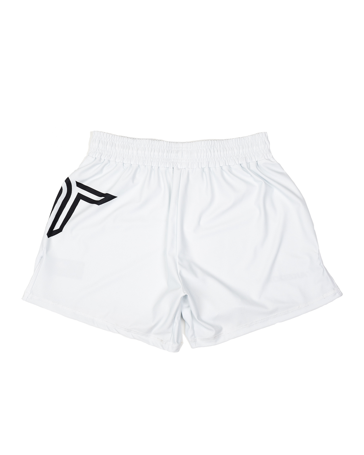 Custom Muay Thai Shorts, Arctic White