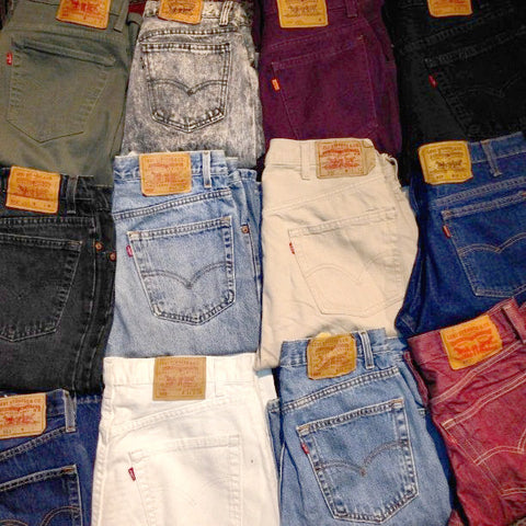 levis jeans colours