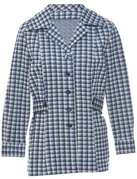 Checked Jacket - M