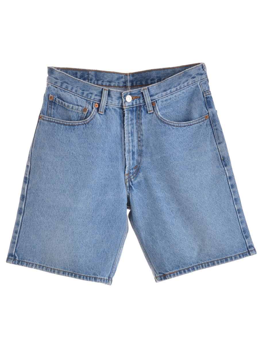 Vintage Denim Shorts Stone Wash With Pockets | Beyond Retro - E00320925