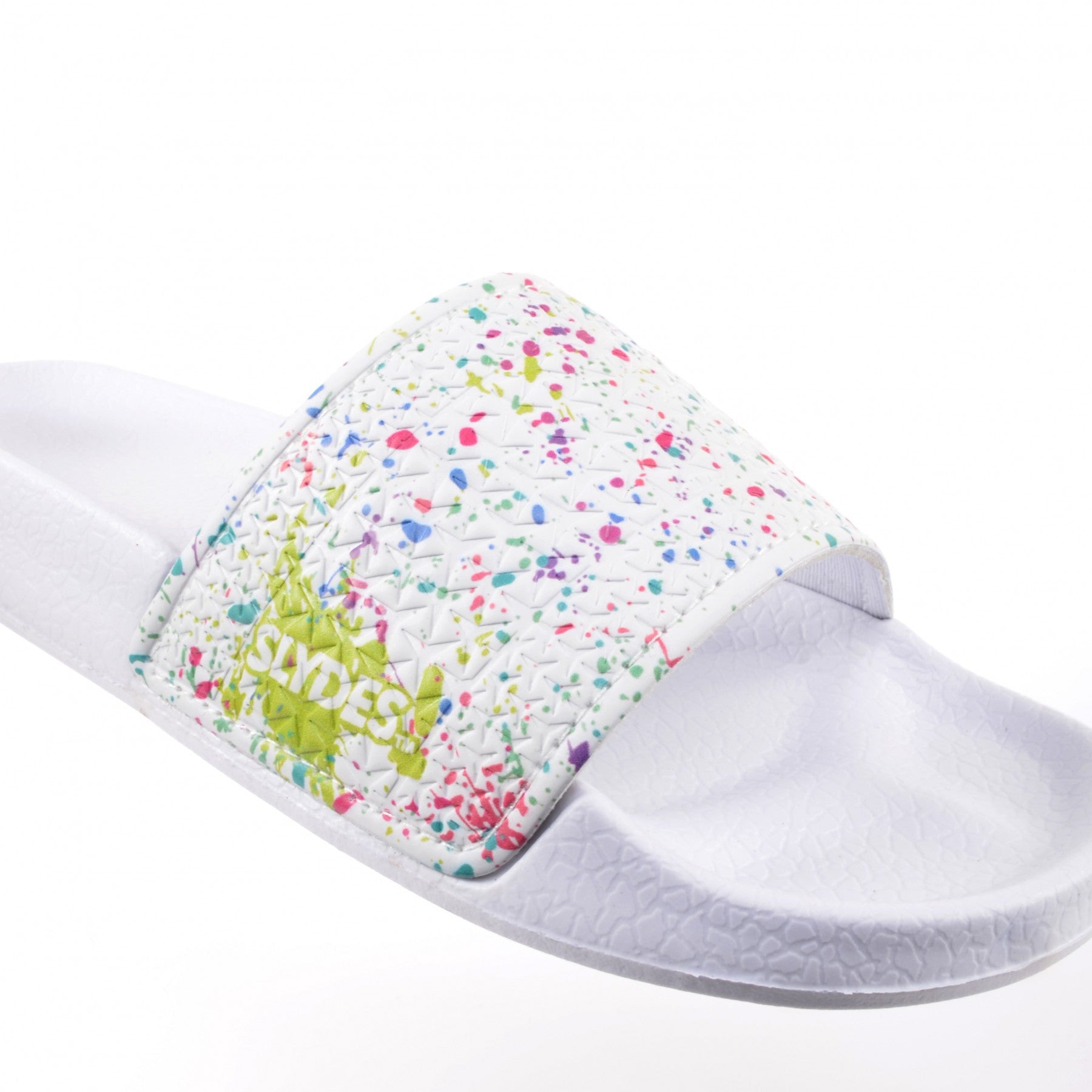 nike paint splatter slides