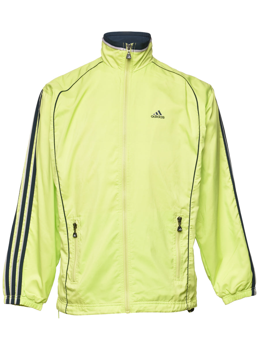 adidas lime green jacket